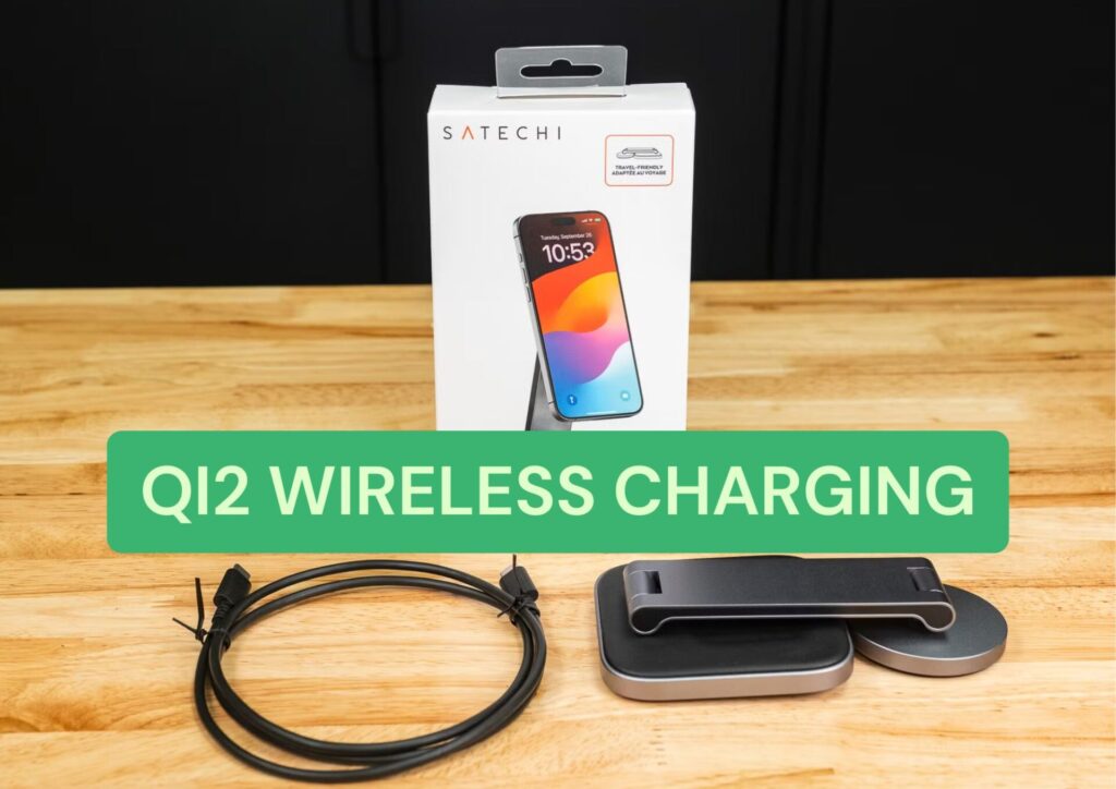 Qi2 wireless travel charger,
