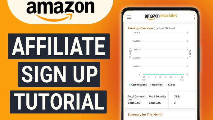 amazon affiliate login,